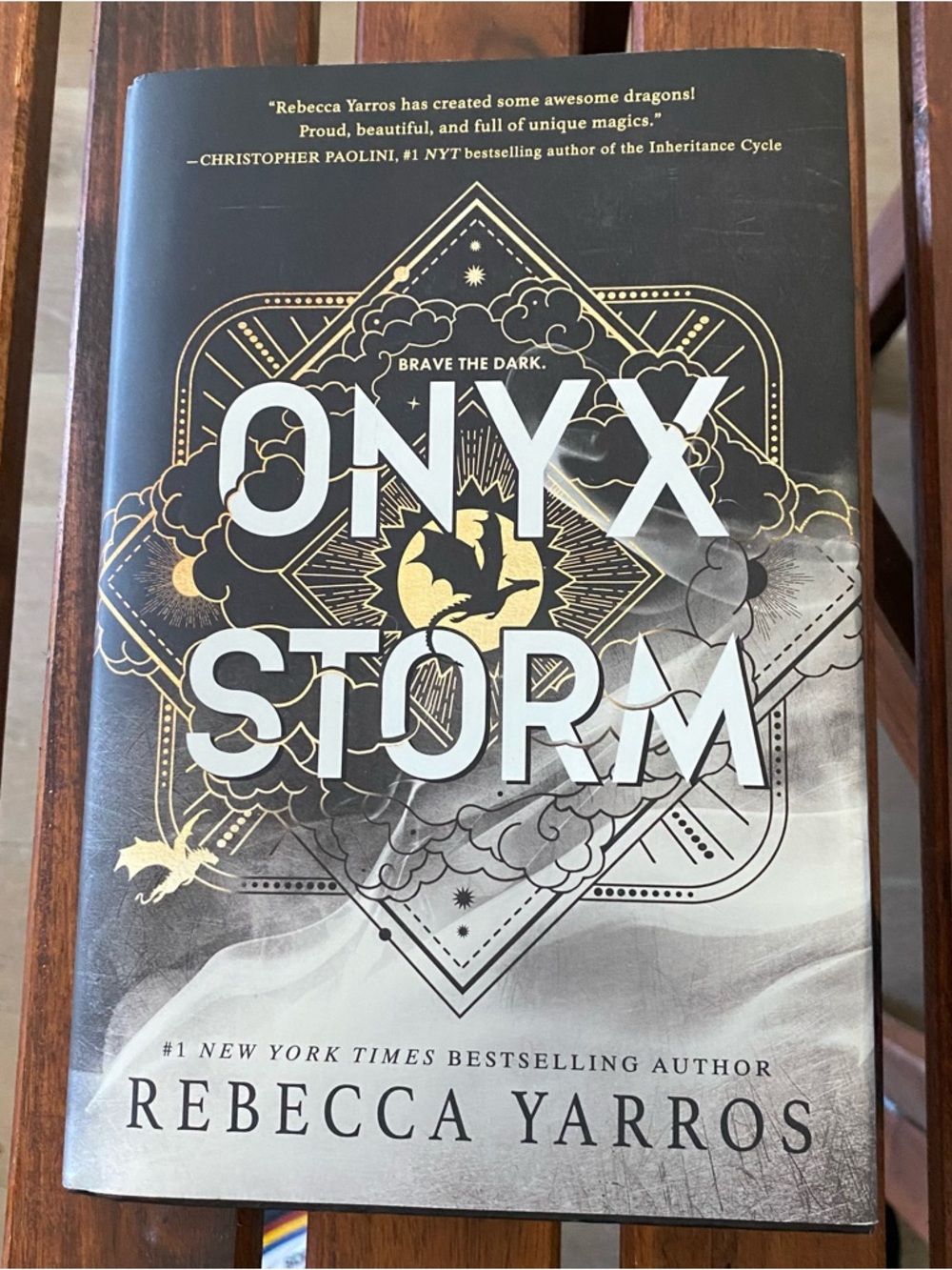 Onyx Storm Book by Rebecca Yarros 1st edition